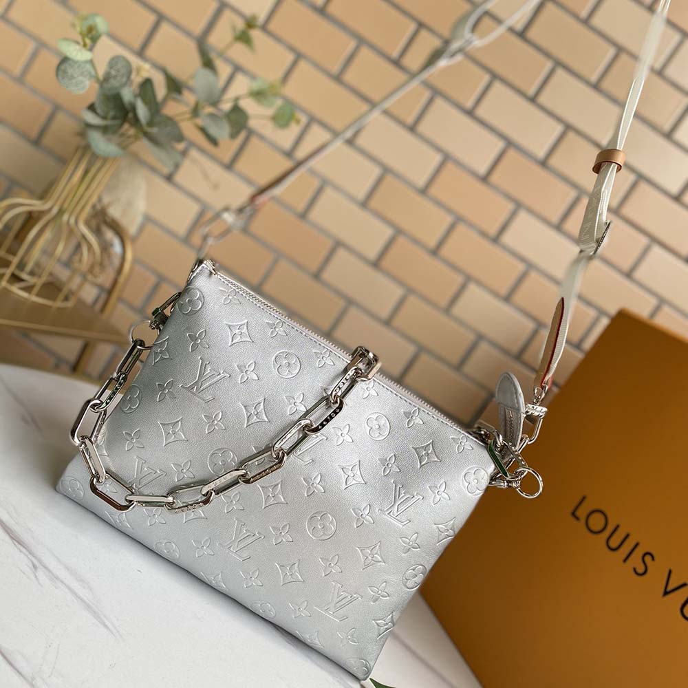 Replica Louis Vuitton Coussin Pm M57790 Black/White/Red