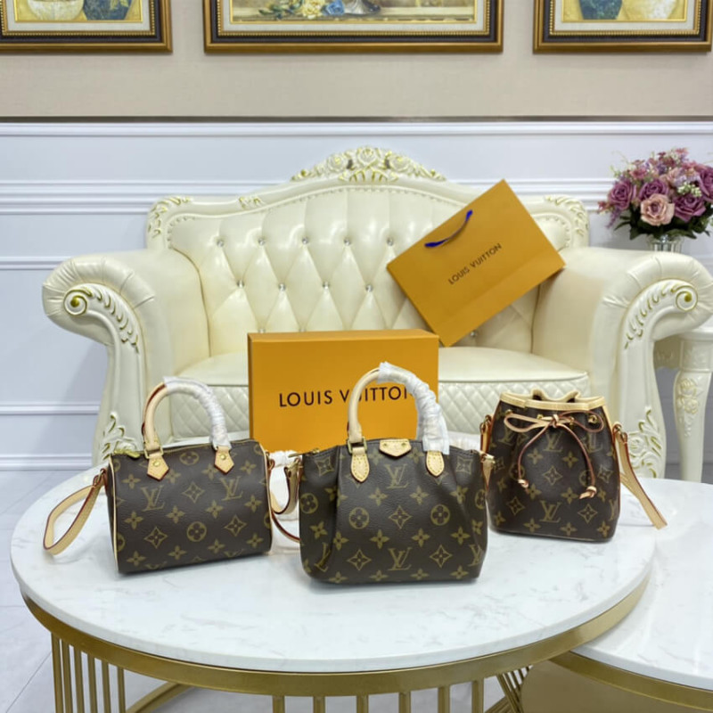 Replica Louis Vuitton Monogram Canvas Nano Speedy M61252