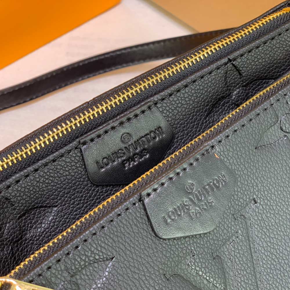 Replica Louis Vuitton Leopard Multi Pochette Accessoires M58520 Black/Brown