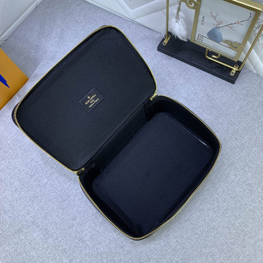 Replica Louis Vuitton Packing Cube Pm/Mm/Gm Black Monogram