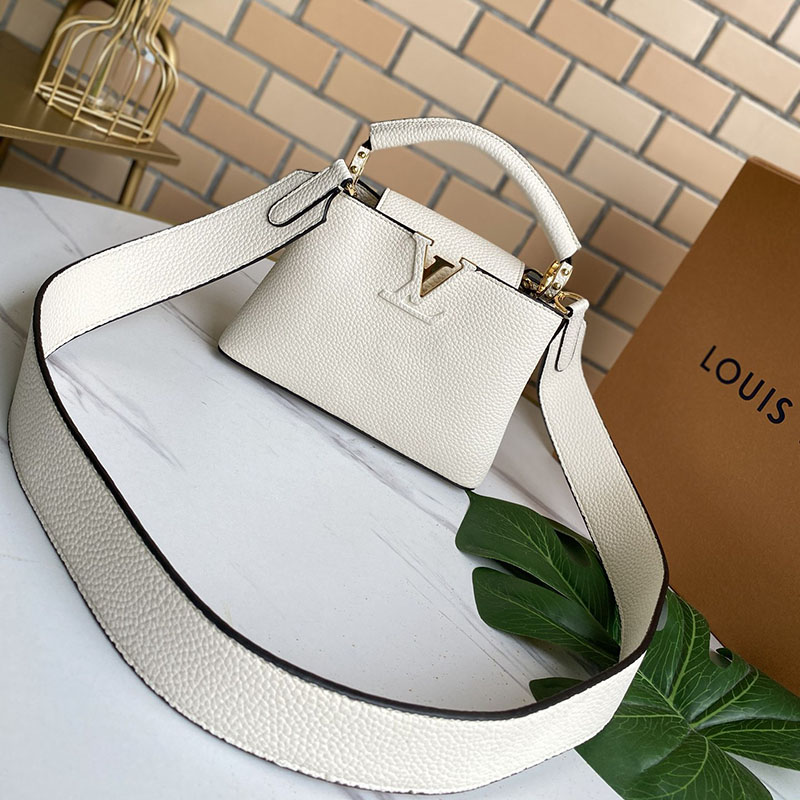 Replica Louis Vuitton Capucines Mini Black/White/Red/Pink/Beige