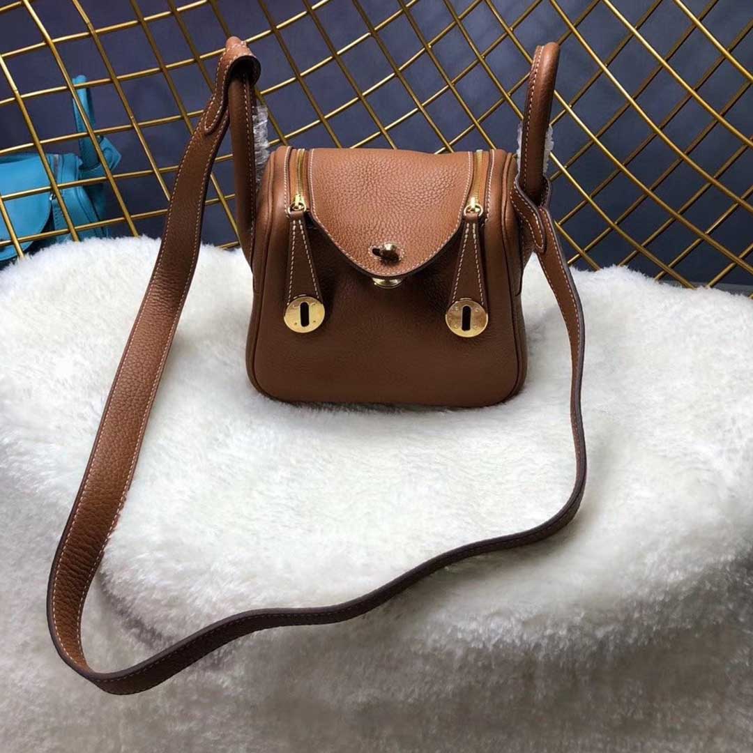 Replica Hermes Aaa-Lindy Mini Bag H079086Ck37 Black/Red/Grey