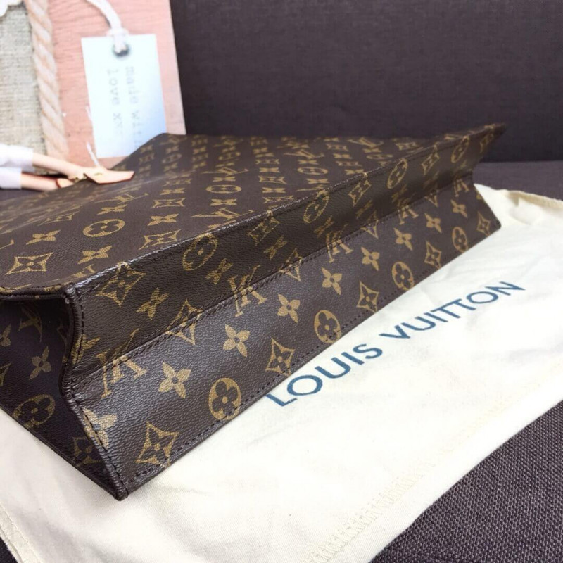 Replica Louis Vuitton Monogram Canvas Sac Plat Tote Bag M51140