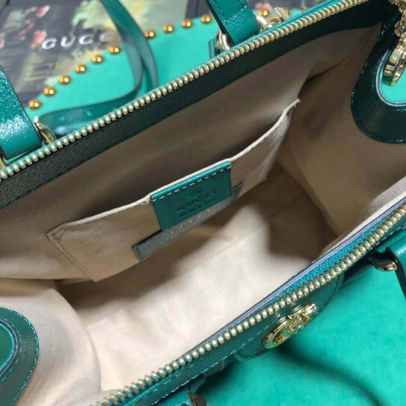 Replica Gucci Ophidia Gg Flora Small Tote Bag 547551