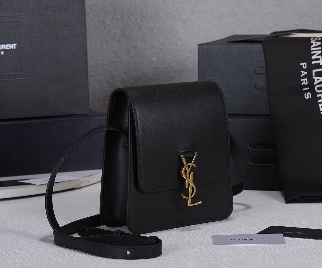 Replica Ysl Kaia North/South Satchel In Vegetable- Black/Beige