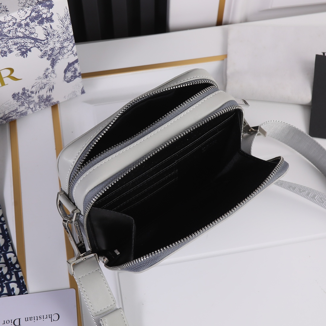 Replica Dior Messenger Pouch- Brown/Gray