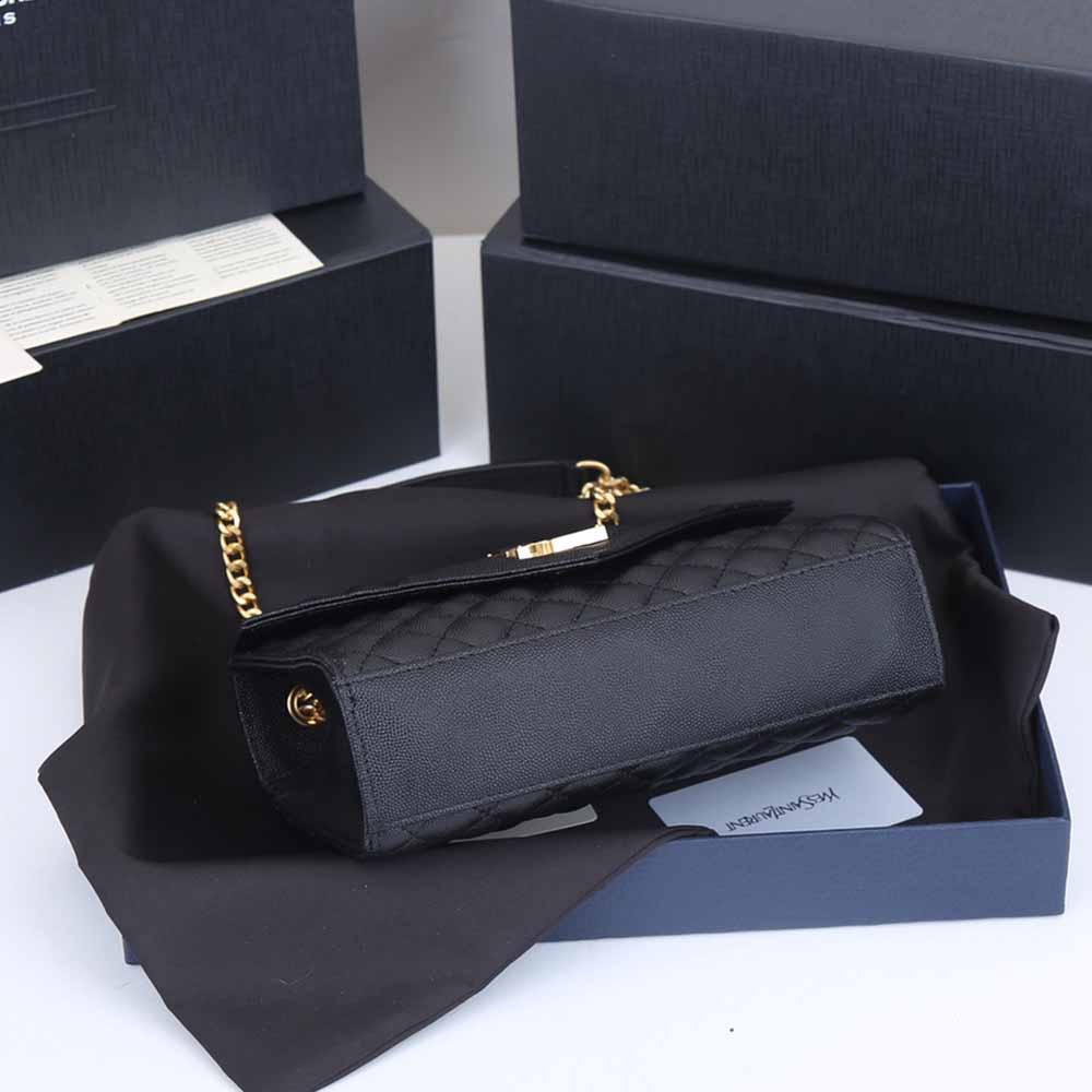 Replica Ysl Envelope Small Bag Embossed Leather 1754