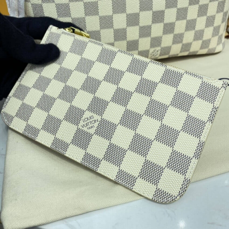 Replica Louis Vuitton Damier Azur Neverfull Pm N41362
