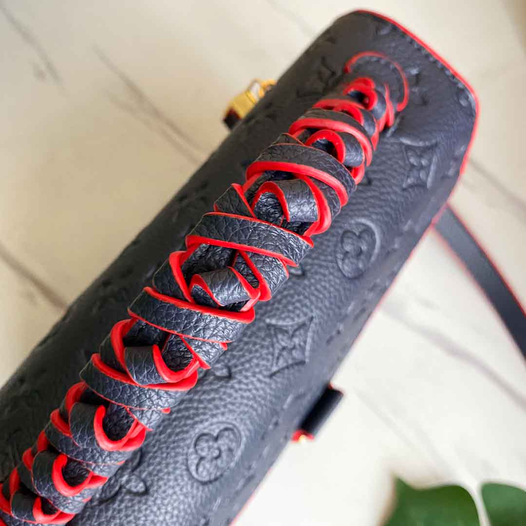 Replica Louis Vuitton Pochette Metis M44881 Navy Blue/Beige/White