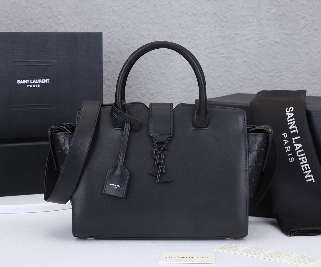Replica Ysl Monogram Cabas Downtown Leather Bag