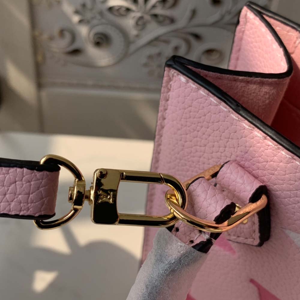 Replica Louis Vuitton Petit Sac Plat M80449 Blue/Pink/Beige