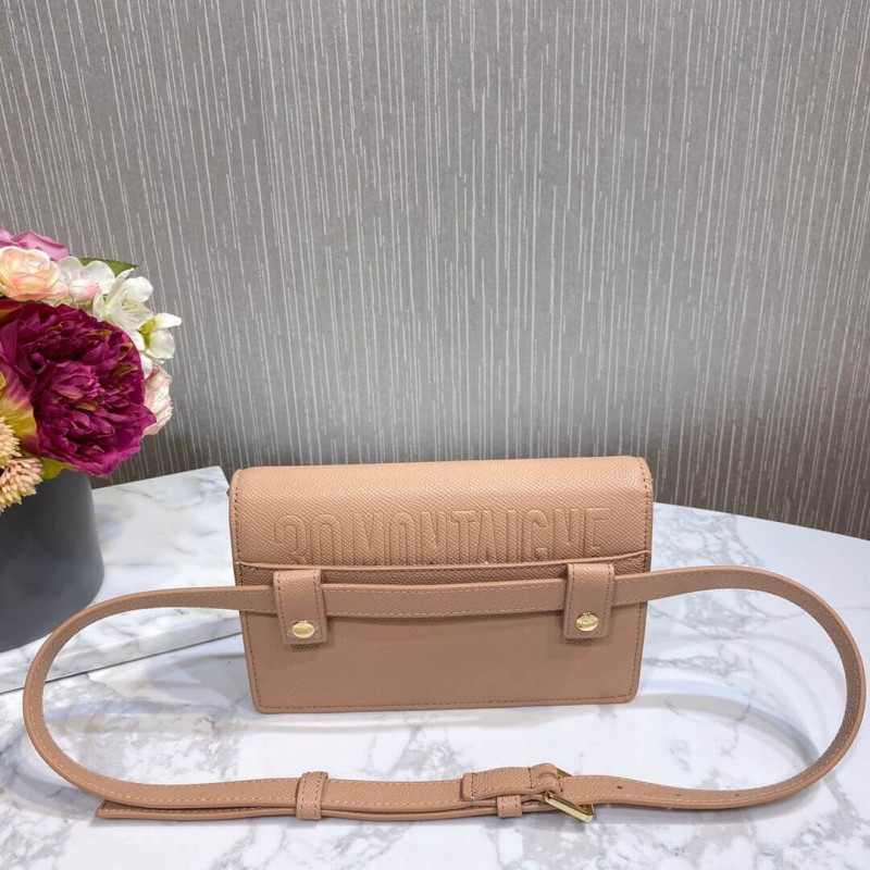 Replica Christian Dior 30 Montaigne 2-In-1 Pouch Grained Calfskin S2086