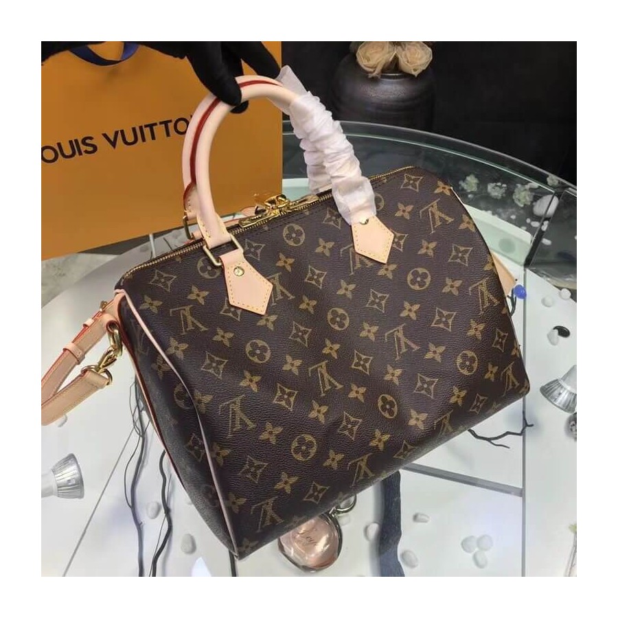 Replica Louis Vuitton Monogram Canvas Speedy Bandouliere 30 M41112