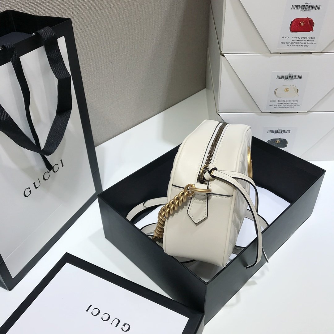 Replica Gucci Marmont Small Matelasse Shoulder Bag 447632