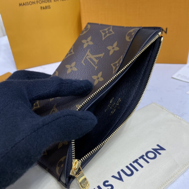 Replica Louis Vuitton Monogram Slim Purse M80348