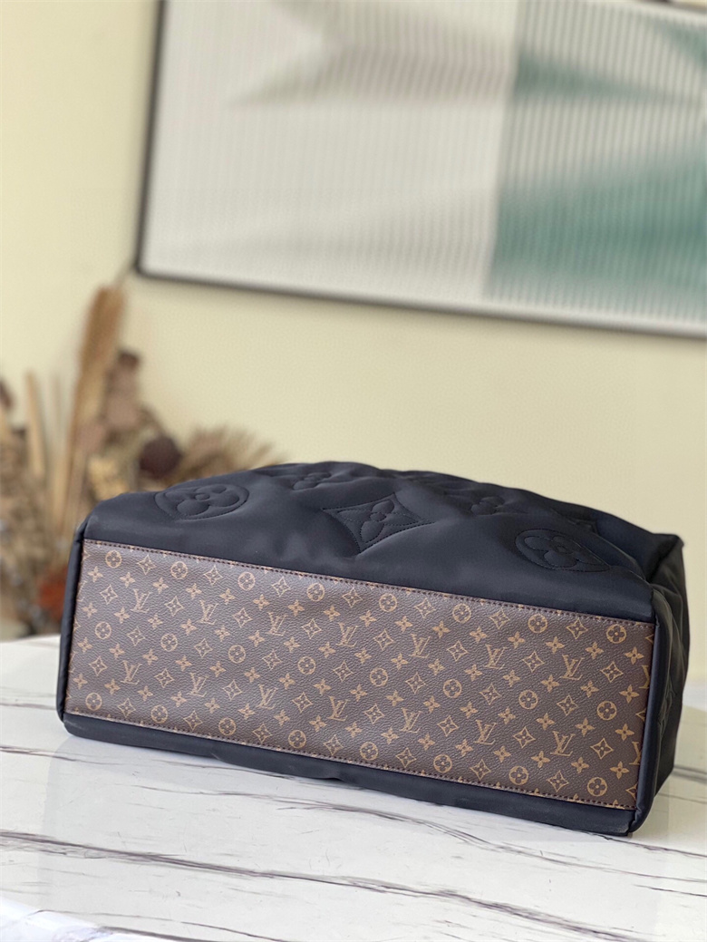 Replica Louis Vuitton Onthego Gm Tote Bag- Black