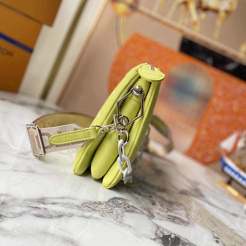 Replica Louis Vuitton Coussin Pm Handbag- Red/Yellow