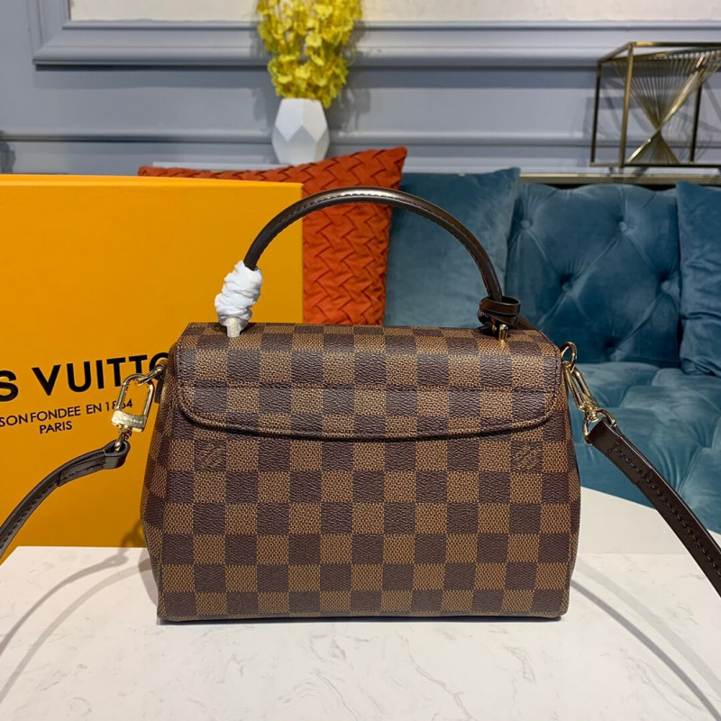 Replica Louis Vuitton Damier Ebene Canvas Croisette N53000