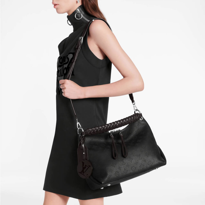 Replica Louis Vuitton Beaubourg Hobo Mm M56073 Black