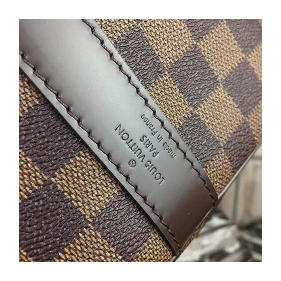 Replica Louis Vuitton Damier Ebene Canvas Keepall Bandouliere 50 N41427