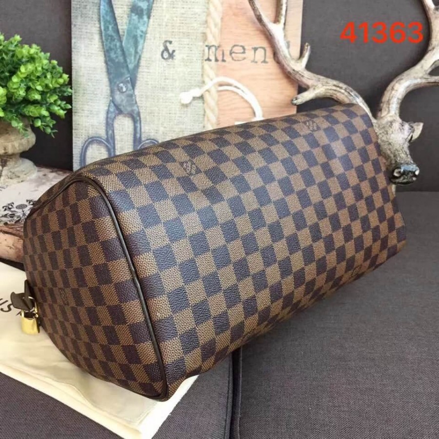 Replica Louis Vuitton Damier Ebene Canvas Speedy 30 N41364