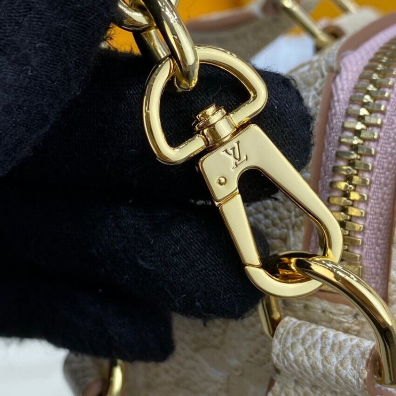 Replica Louis Vuitton Speedy Bandouliere 20 M46163 Pale Beige