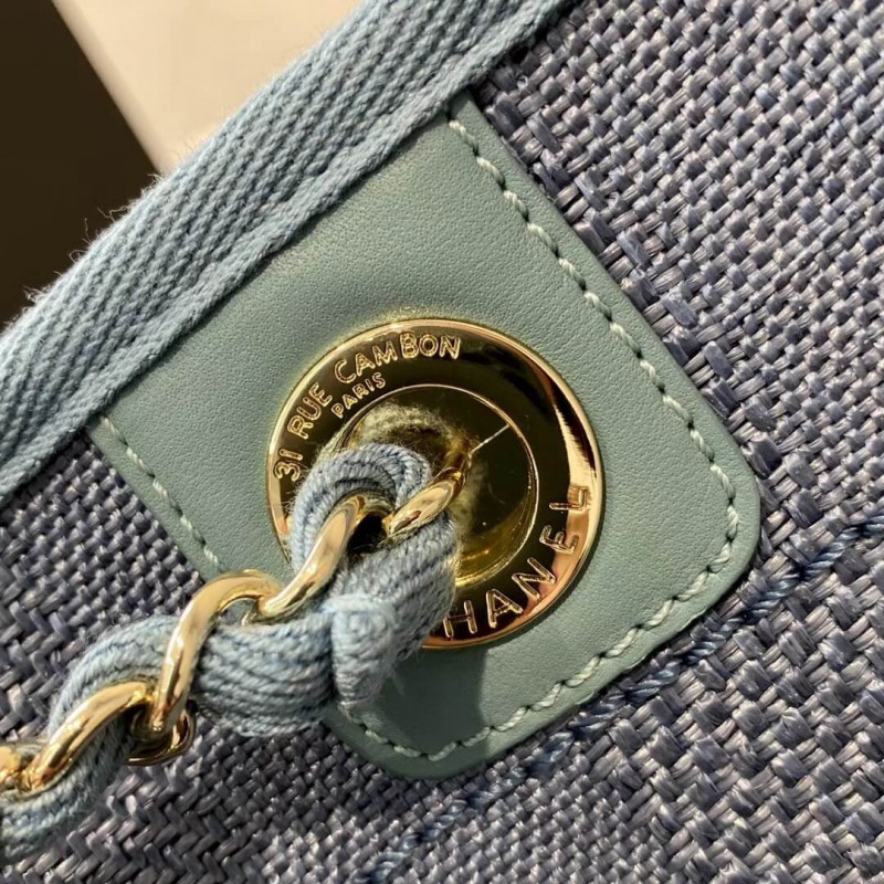 Replica Chanel Mixed Fibers Shopping Bag Pm A66939