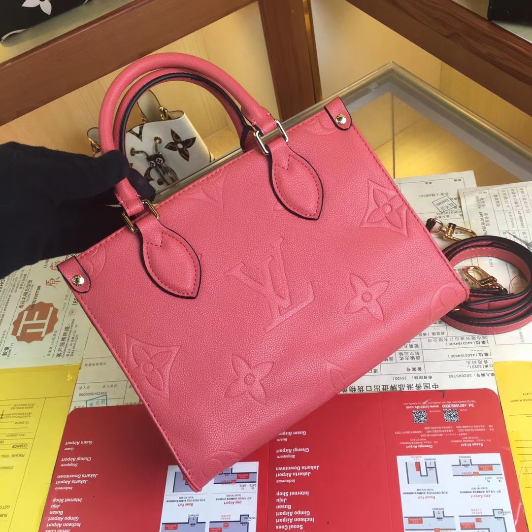 Replica Louis Vuitton Onthego Pm M45659 Black/White/Beige