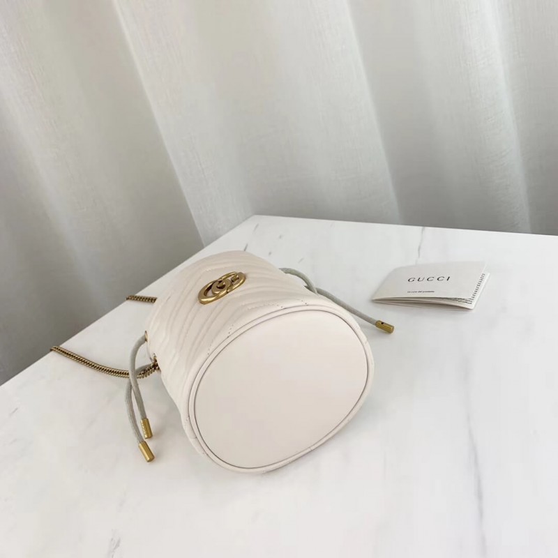 Replica Gucci Gg Marmont Matelasse Mini Bucket Bag 575163