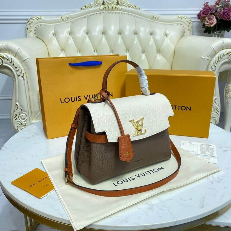 Replica Louis Vuitton Lockme Ever Bb M56645 Smokey/Quartz/Caramel