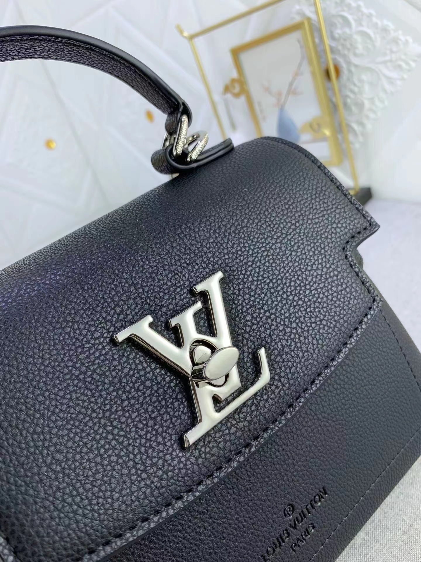Replica Louis Vuitton Lv Lockme Ever Mini Bag M20997 Black