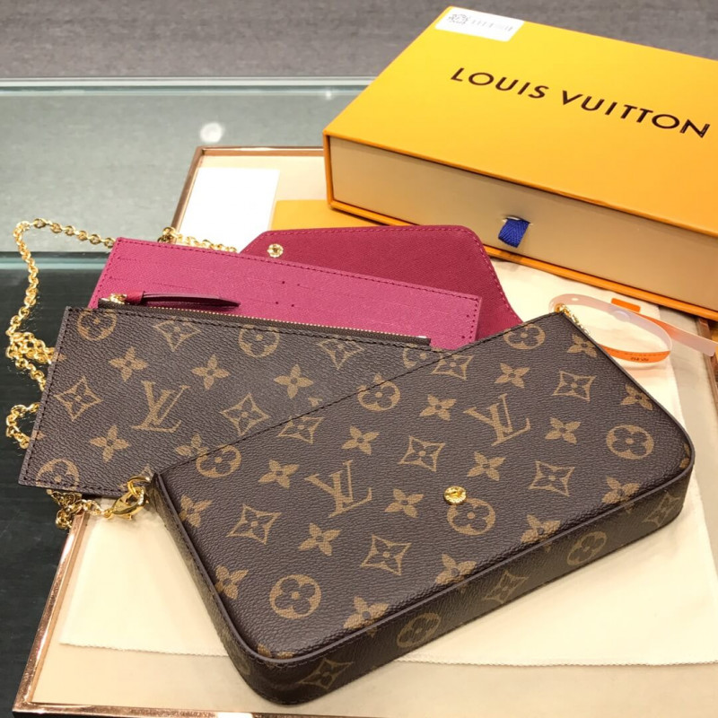 Replica Louis Vuitton Monogram Pochette Felicie M61276
