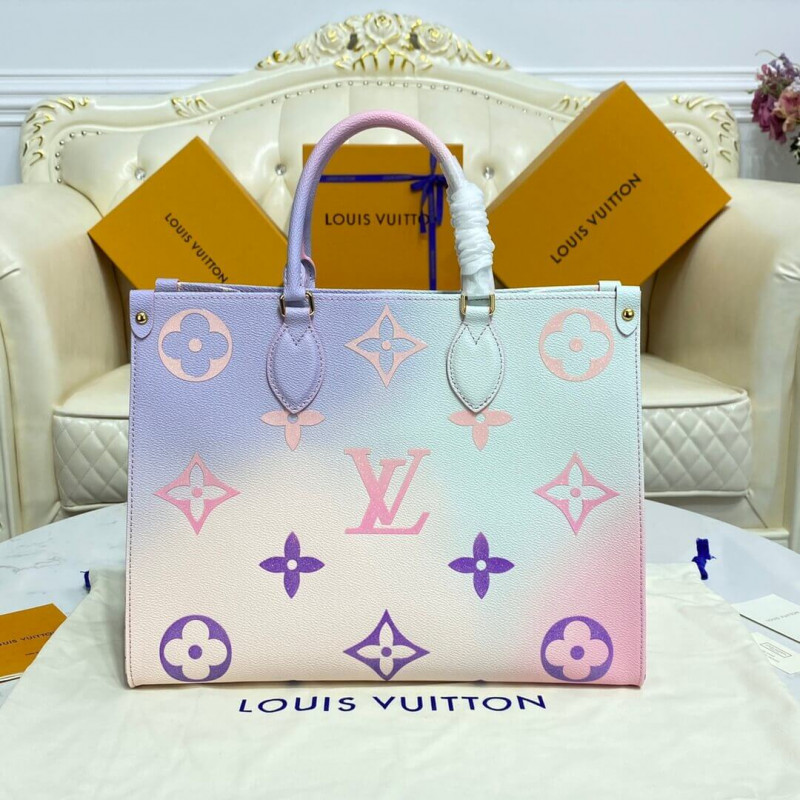 Replica Louis Vuitton Onthego Mm M20510 Sunrise Pastel