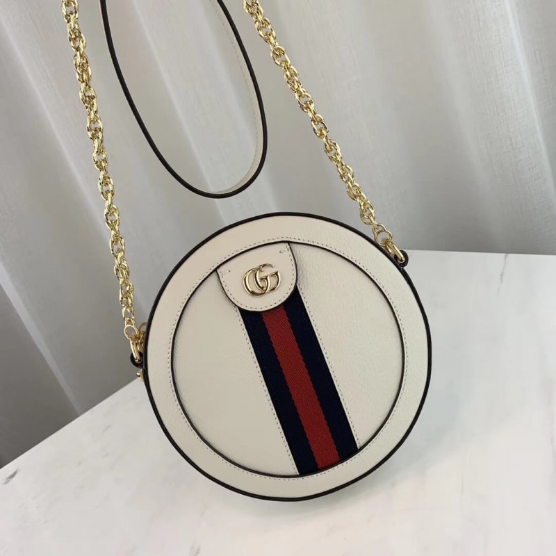 Replica Gucci Ophidia Mini Round Shoulder Bag 550618