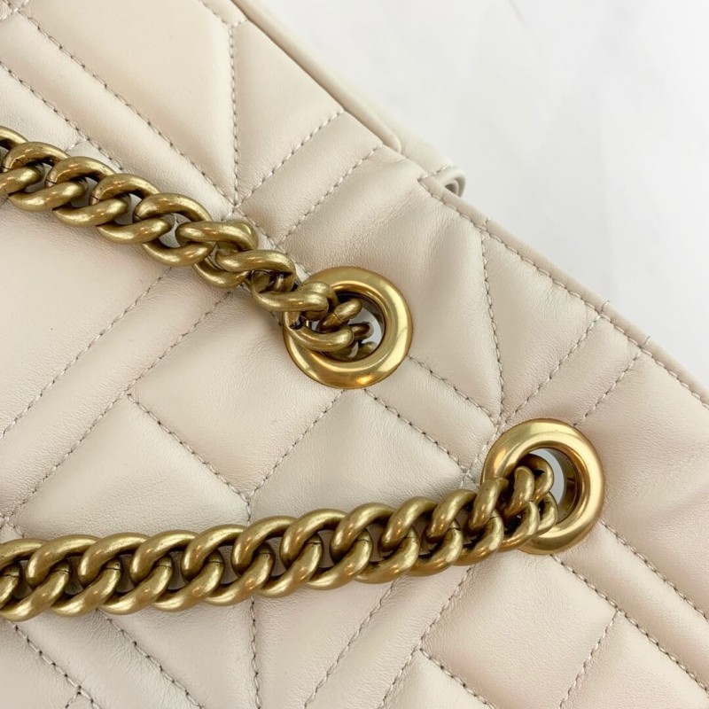 Replica Gucci Gg Marmont Matelasse Shoulder Bag With Studs 443496