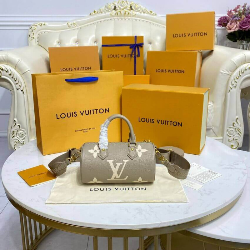 Replica Louis Vuitton Papillon Bb M46031Tourterelle/Creme