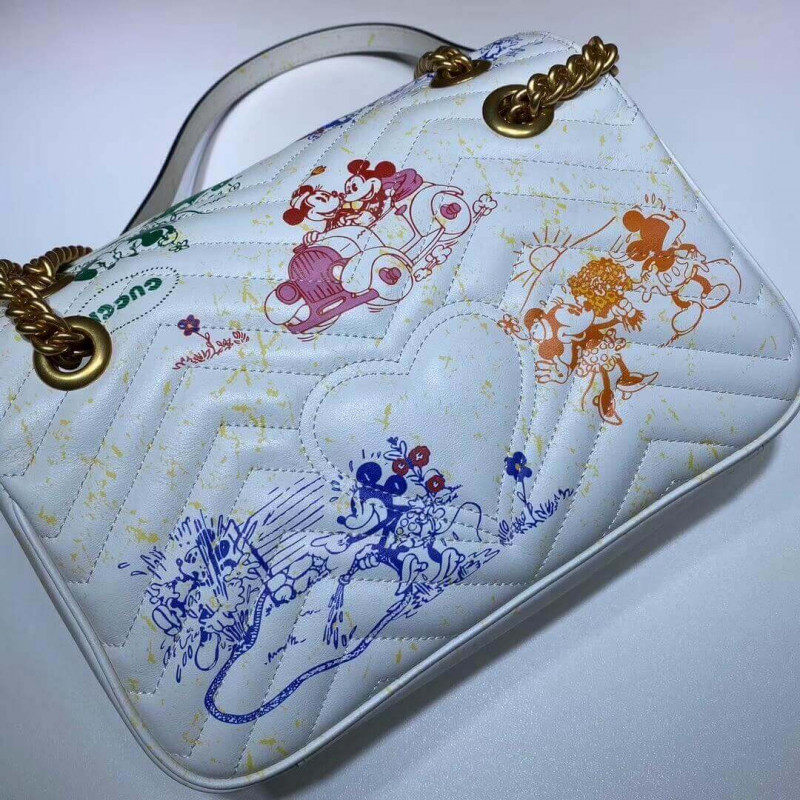 Replica Disney X Gucci Gg Marmont Small Shoulder Bag 443497
