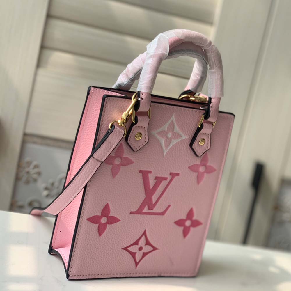 Replica Louis Vuitton Petit Sac Plat M80449 Blue/Pink/Beige
