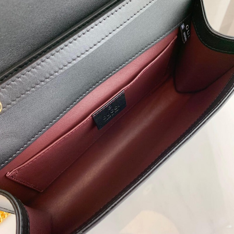 Replica Gucci Zumi Smooth Leather Small Shoulder Bag 572375