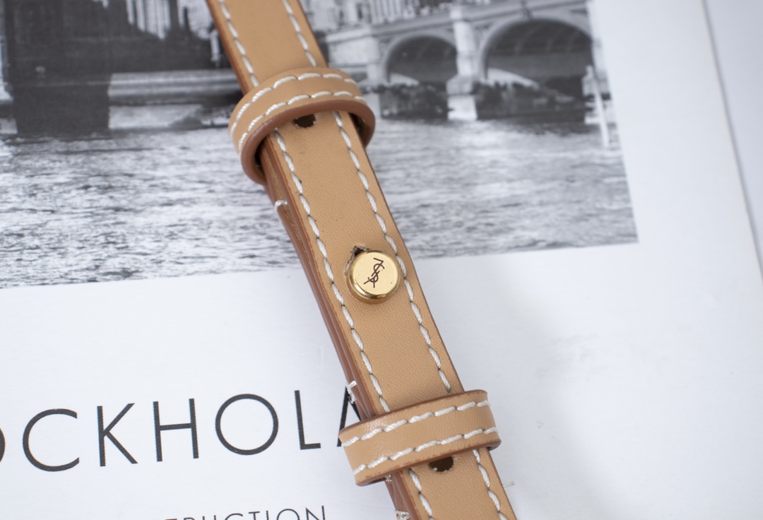 Replica Ysl Kaia Small Satchel In Smooth Leather