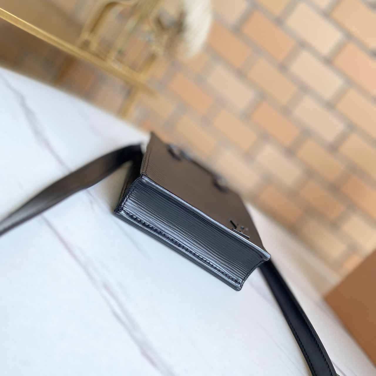 Replica Louis Vuitton Petit Sac Plat M69441 Black/White/Pink