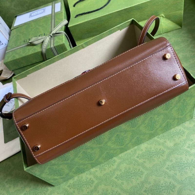 Replica Gucci Jackie 1961 Medium Tote Bag 649016 Gg Supreme