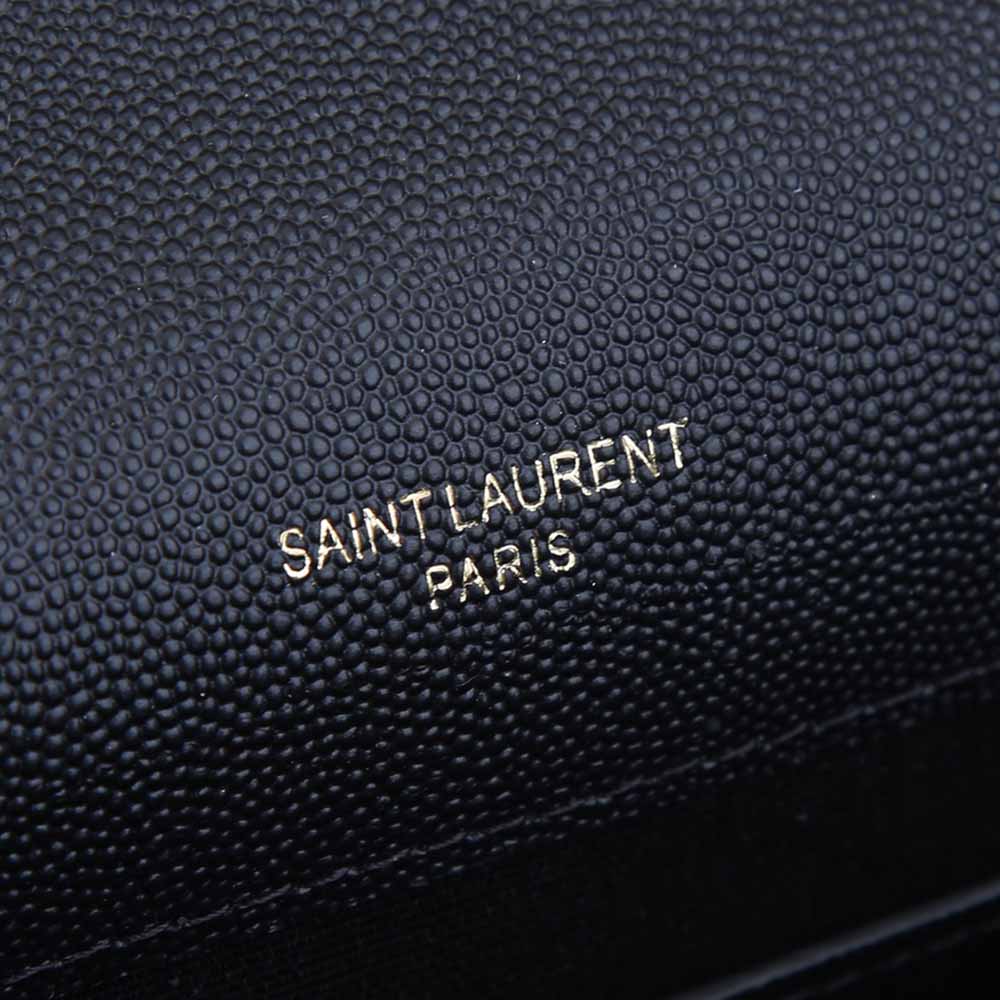 Replica Ysl Envelope Small Bag Embossed Leather 1754