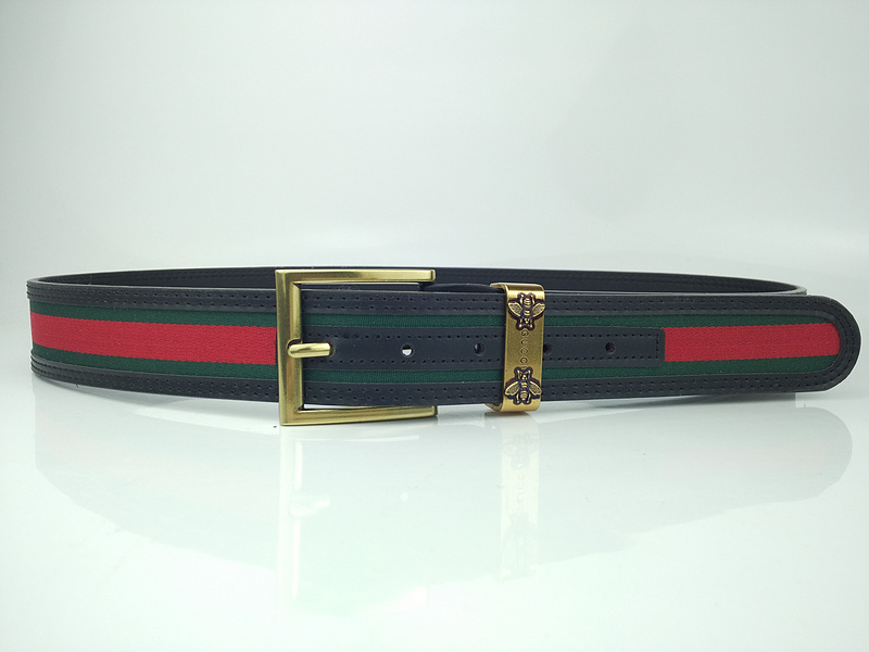 Replica Gucci Belt G333-75 Black 38Mm