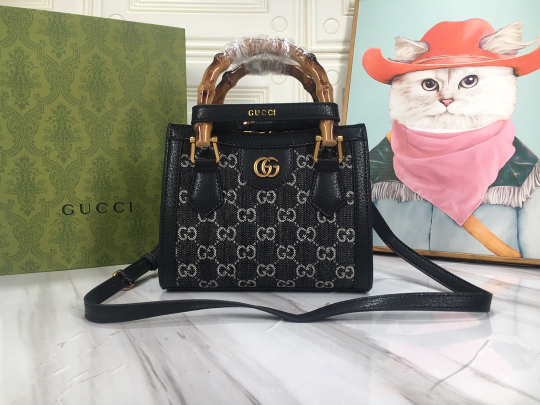 Replica Gucci Diana Jumbo Gg Small Tote Bag 660195