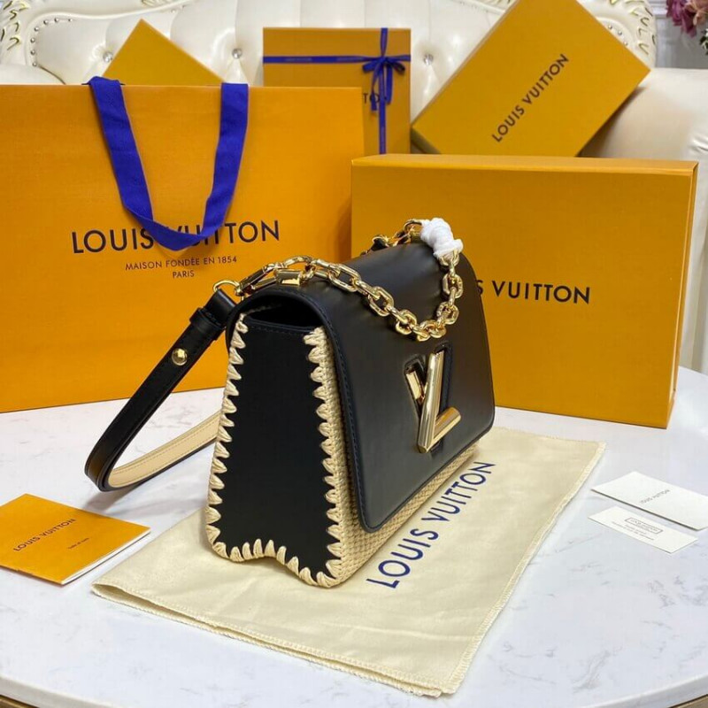 Replica Louis Vuitton Twist Mm M57647 Black