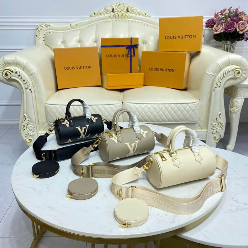 Replica Louis Vuitton Papillon Bb M46031Tourterelle/Creme