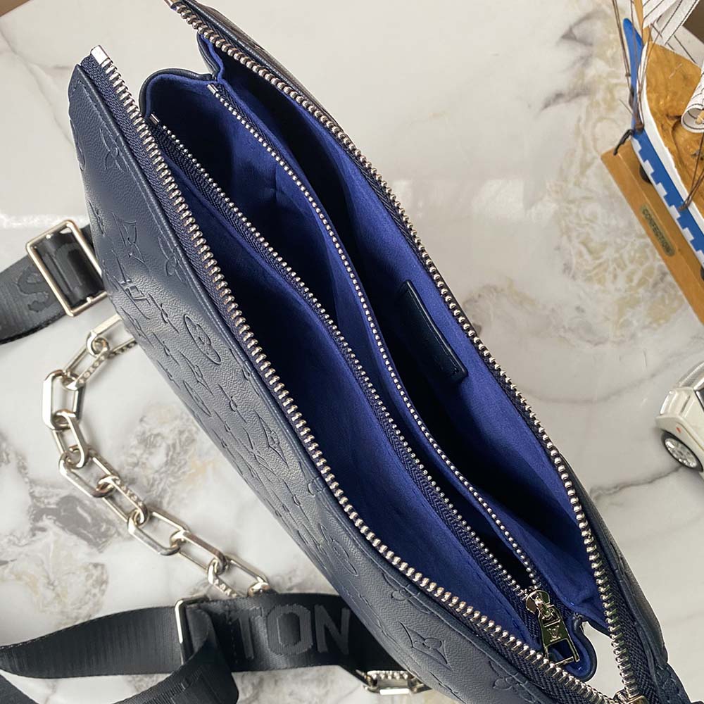 Replica Louis Vuitton Coussin Pm Handbag- Navy/Yellow