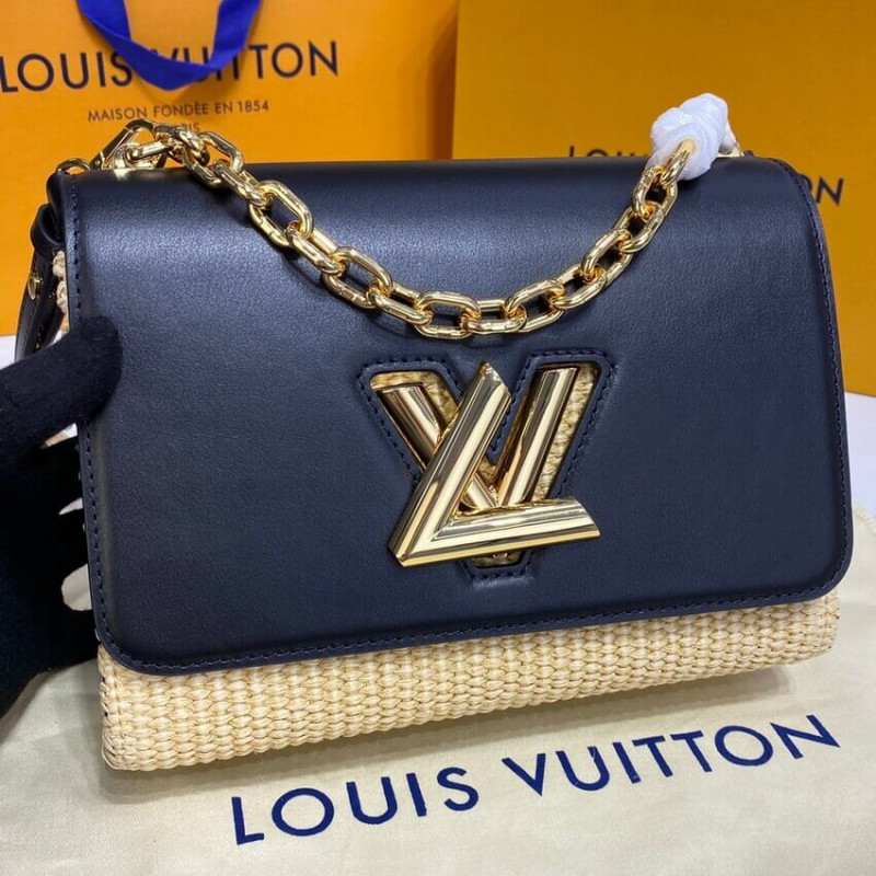 Replica Louis Vuitton Twist Mm M57647 Black