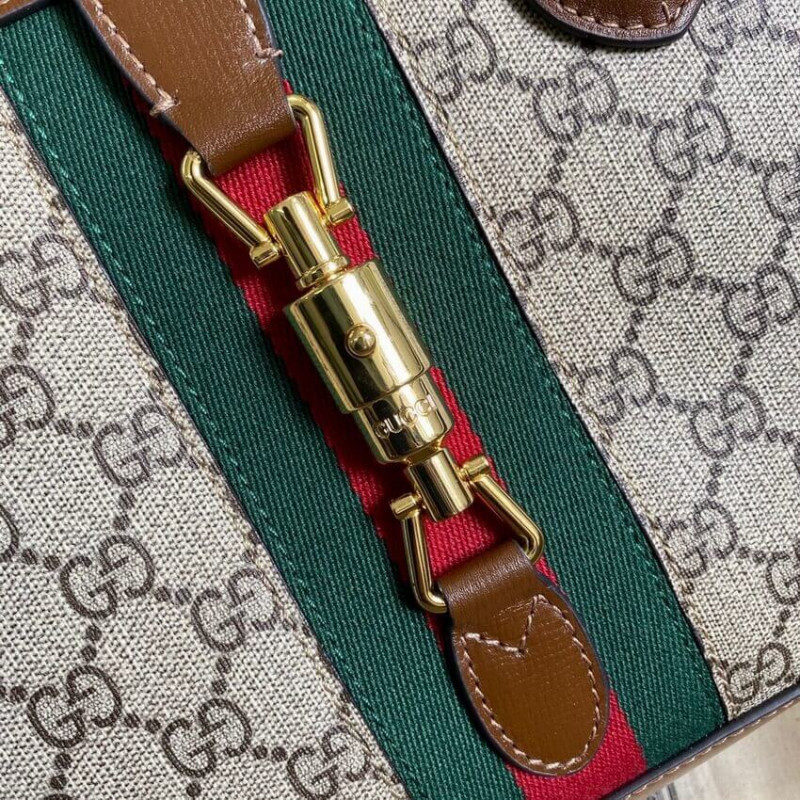 Replica Gucci Jackie 1961 Medium Tote Bag 649016 Gg Supreme